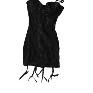 Seduction By Fredrick's Of Hollywood Intimate Black Lace Dress